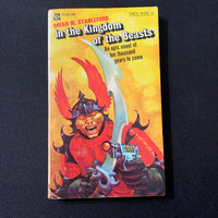 BOOK Brian M. Stableford 'In the Kingdom of the Beasts' (1971) PB science fiction