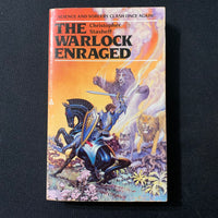 BOOK Christopher Stasheff 'The Warlock Enraged' (1985) PB science fiction fantasy