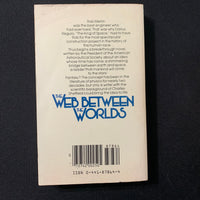 BOOK Charles Sheffield 'Web Between Worlds' (1984) PB science fiction