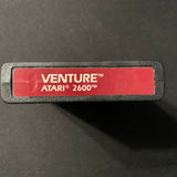 ATARI 2600 Venture tested video game cartridge newer label super clean