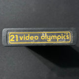 ATARI 2600 Video Olympics tested video game cartridge CX2621 Pong variations