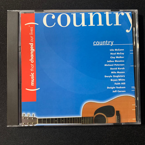 CD 'Music That Changed Our Lives: Country' (1998) Neal McCoy, Faith Hill, Dwight Yoakam