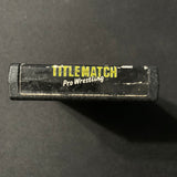 ATARI 2600 Title Match Pro Wrestling tested rare video game cartridge Absolute