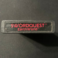 ATARI 2600 Swordquest: Earthworld 1982 adventure tested video game cartridge
