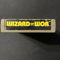 ATARI 2600 Wizard of Wor (1982) tested video game cartridge arcade classic bad label
