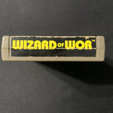 ATARI 2600 Wizard of Wor (1982) tested video game cartridge arcade classic bad label