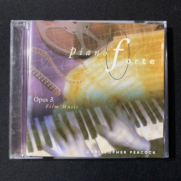 CD Christopher Peacock 'Pianoforte Opus 3: Film Music' (1995) movie scores