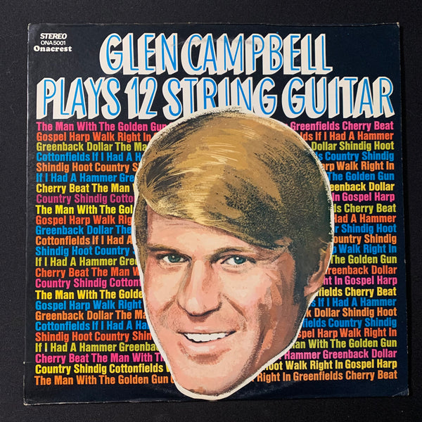 LP Glen Campbell 'Plays 12-String Guitar' VG/VG+ instrumental country rock