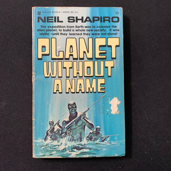 BOOK Neil Shapiro 'Planet Without a Name' (1976) PB science fiction