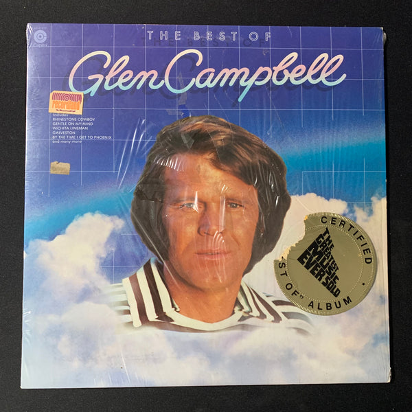 LP Glen Campbell 'Best Of' (1976) VG+/VG+ vinyl record Rhinestone Cowboy, Wichita Lineman