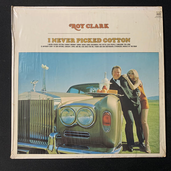 LP Roy Clark 'I Never Picked Cotton' (1971) VG+/VG+ vinyl record Dot color logo label