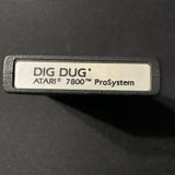 ATARI 7800 Dig Dug tested video game cartridge CX7803 arcade retro DigDug
