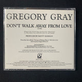 CD Gregory Gray 'Don't Walk Away From Love' (1990) 1trk radio DJ promo single Atco