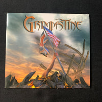 CD Grimmstine self-titled (2008) Steve Grimmett, Steve Stine, Grim Reaper, power metal digi