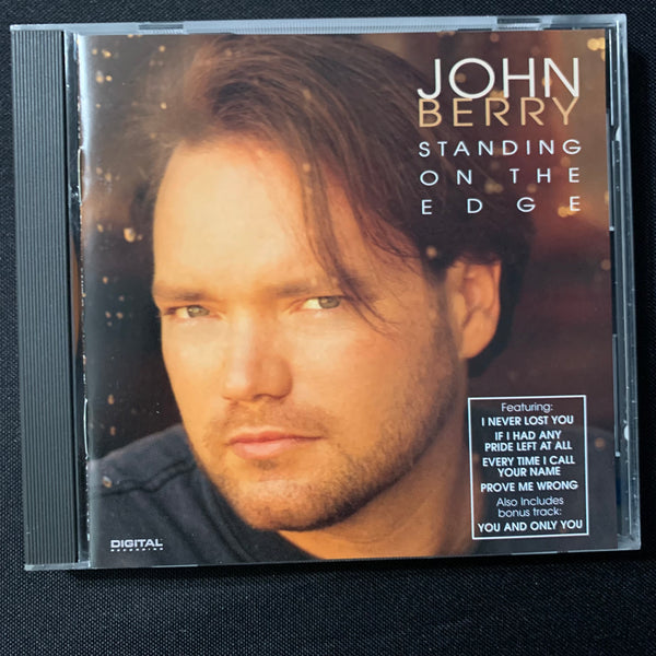 CD John Berry 'Standing On the Edge' (1995) Every Time My Heart Calls Your Name!