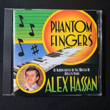 CD Alex Hassan 'Phantom Fingers' (1996) novelty jazz syncopated piano tunes