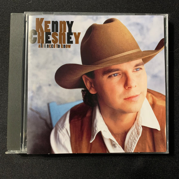 CD Kenny Chesney 'All I Need To Know' (1995) Fall In Love! Grandpa Told Me So!