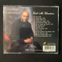 CD Stephen Christian 'Call Me Christian' (2002) religious music praise worship