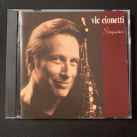 CD Vic Cionetti 'Simpatico' (2000) jazz saxophone instrumental