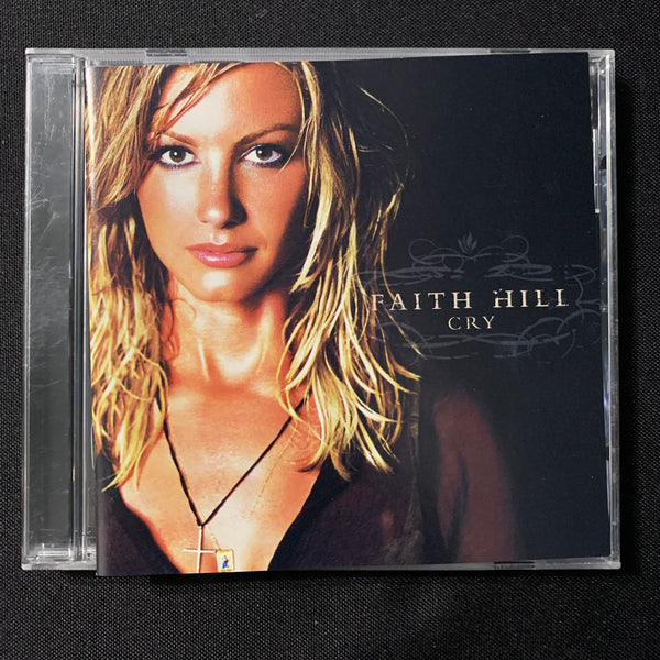 CD Faith Hill 'Cry' (2000) When the Lights Go Down! Baby You Belong! One!