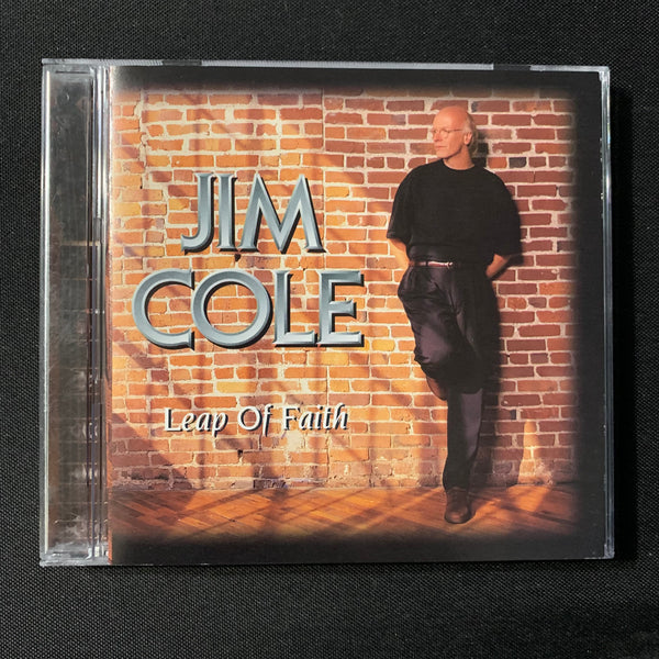 CD Jim Cole 'Leap of Faith' (1996) Christian CCM soft rock pop
