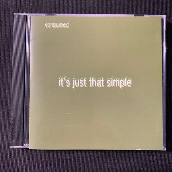 CD Consumed 'It's Just That Simple' (1999) Christian pop rock group Stryker Ohio