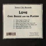 CD Cool Breeze and the Players 'Love' (2002) 6-track demo Cleveland R&B soul vocal group