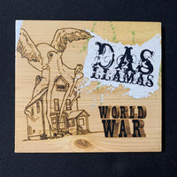 CD Das Llamas 'World War' (2007) Seattle post punk alternative rock digipak