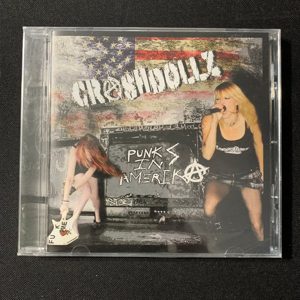 CD Crashdollz 'Punks in Amerika' (2016) new sealed Detroit female-fronted metal