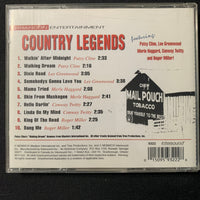 CD Country Legends (1996) Lee Greenwood Patsy Cline Roger Miller Merle Haggard