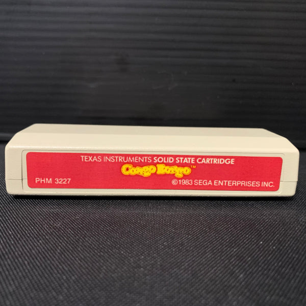 TEXAS INSTRUMENTS TI 99/4A Congo Bongo (1983) tested game cartridge