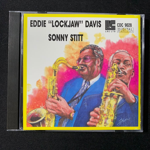 CD Eddie 'Lockjaw' Davis/Sonny Stitt self-titled (1991) tenor sax jazz quartets LRC