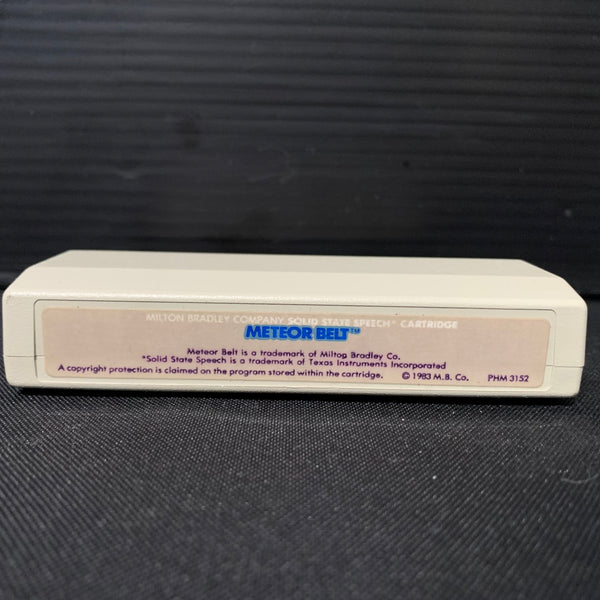 TEXAS INSTRUMENTS TI 99/4A Meteor Belt (1983) MBX video game cartridge