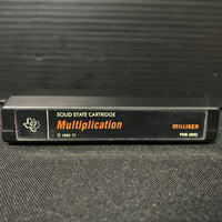 TEXAS INSTRUMENTS TI 99/4A Multiplication cartridge Milliken black label