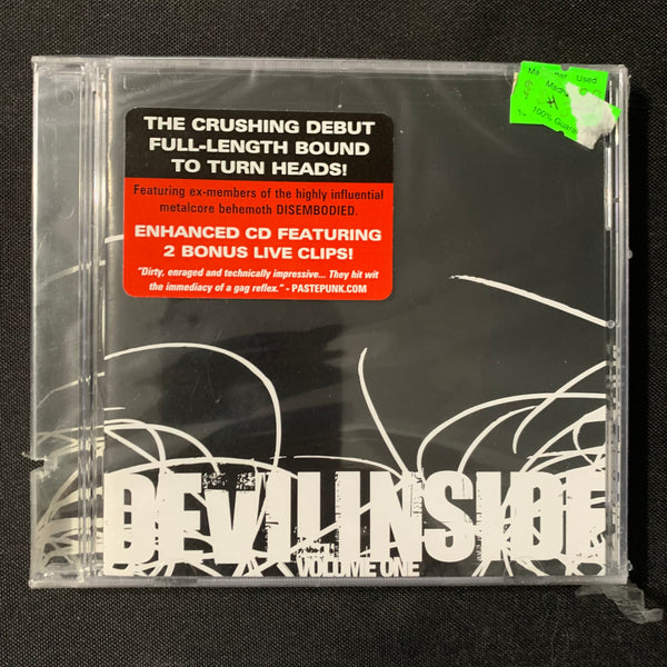 CD Devilinside 'Volume One' (2004) new sealed cutout metal Disembodied