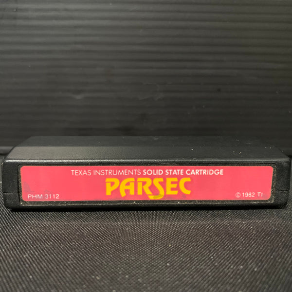 TEXAS INSTRUMENTS TI 99/4A Parsec (1982) red label arcade game cartridge