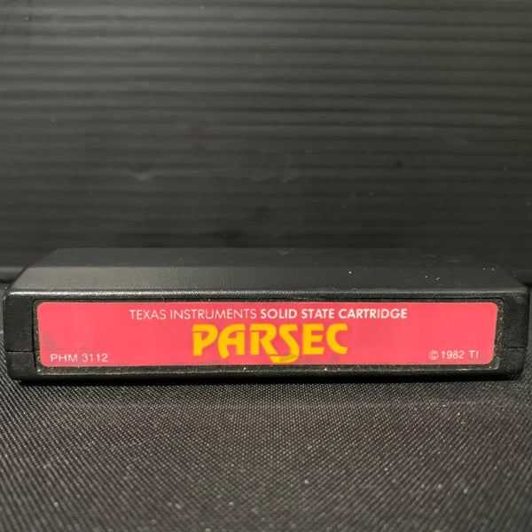TEXAS INSTRUMENTS TI 99/4A Parsec (1982) red label arcade game cartrid ...