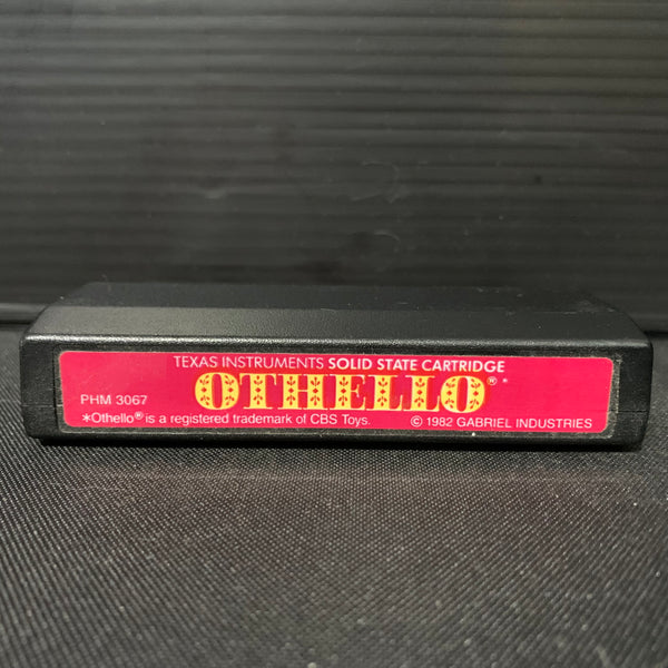 TEXAS INSTRUMENTS TI 99/4A Othello (1982) red label tested game cartridge Go Reversi