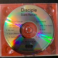 CD Disciple 'Scars Remain' (2006) advance promo Christian metal SRE Recording