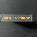 ATARI 2600 Missile Command Sears text label tested video game cartridge CLASSIC!