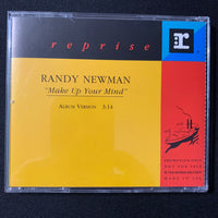 CD Randy Newman 'Make Up Your Mind' (1994) rare  promo single from 'The Paper' sdtk