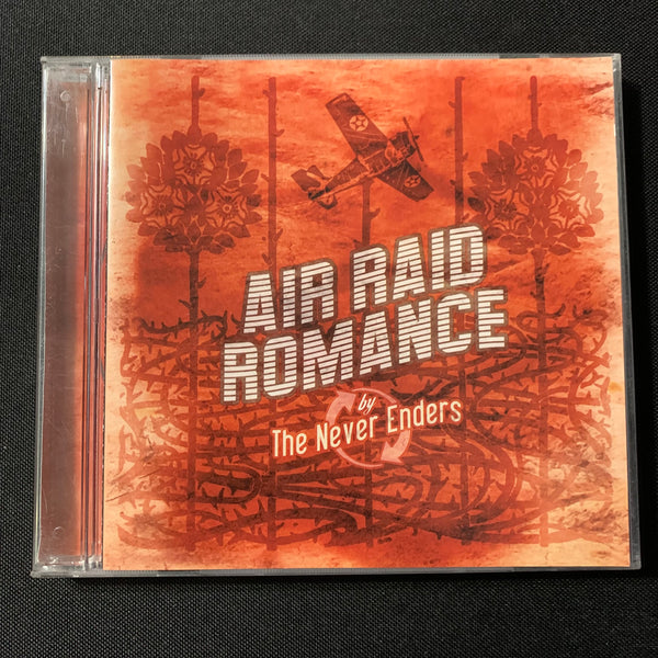 CD The Never Enders 'Air Raid Romance' (2005) indie emo screamo punk pop