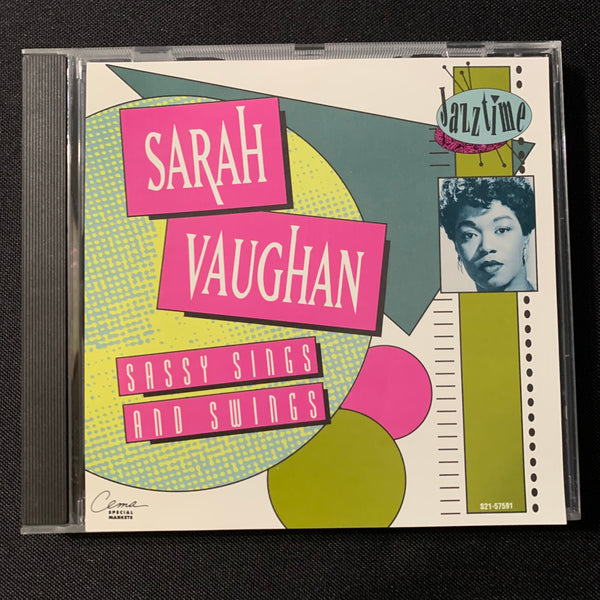 CD Sarah Vaughan 'Sassy Sings and Swings' (1992) Have You Met Miss Jones!