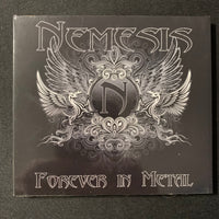 CD Nemesis 'Forever In Metal' (2011) digipak Channel Islands UK NWOBHM metal