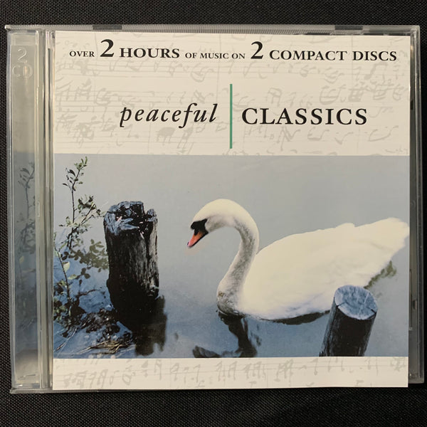 CD Peaceful Classics 2-disc classical music guitar Chopin Brahms Pachelbel