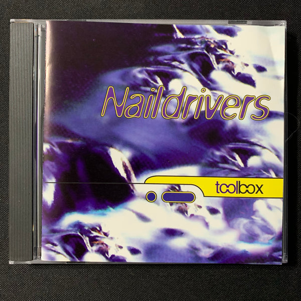 CD The Naildrivers 'Toolbox' (1998) power trio alternative rock