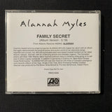 CD Alannah Myles 'Family Secret' rare 1trk promo DJ single w/sticker on case