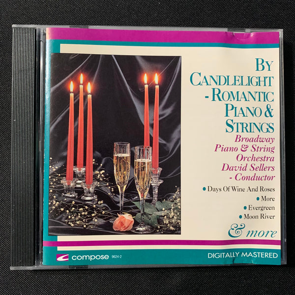 CD Broadway Piano and Strings Orchestra 'By Candlelight' (1993) romantic music