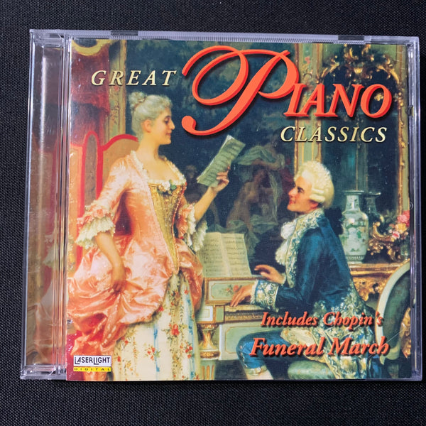 CD Great Piano Classics (1999) Funeral March! Fur Elise! Mozart! Schubert! Liszt