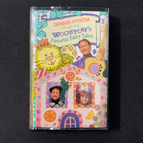 CASSETTE Dennis Hysom 'Sings the Wooleycat's Favorite Fairy Tales' (1992) kids tape